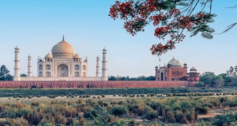 From Delhi: Sunrise Taj Mahal, Agra Fort, and Baby Taj Tour