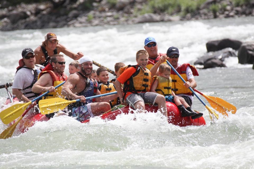 From Gardiner: Yellowstone River Whitewater Rafting & Lunch