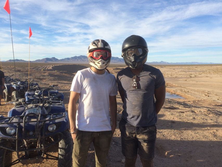 From Las Vegas: Nellis Dunes ATV Tour With Shuttle Transfer