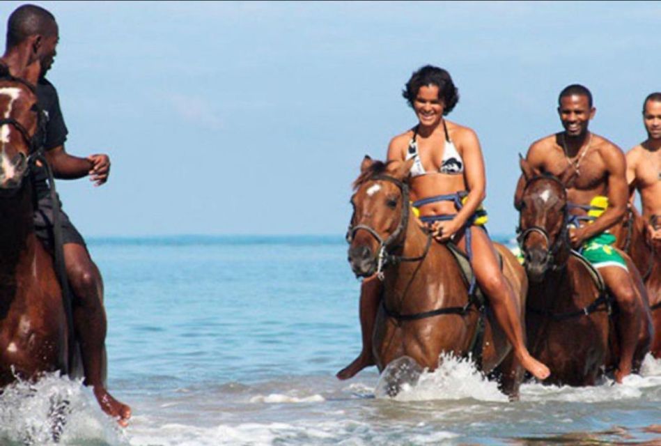 From Montego Bay: Horseback Riding-Swim & Dunns River Falls - Activity Details