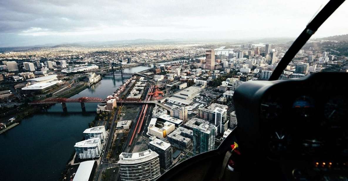 From Portland: Willamette Falls Helicopter Tour - Tour Description