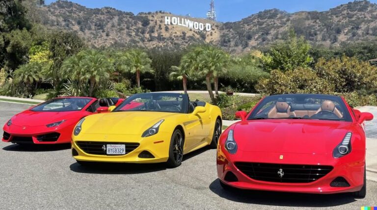 Hollywood Sign 30 Min Lamborghini Driving Tour