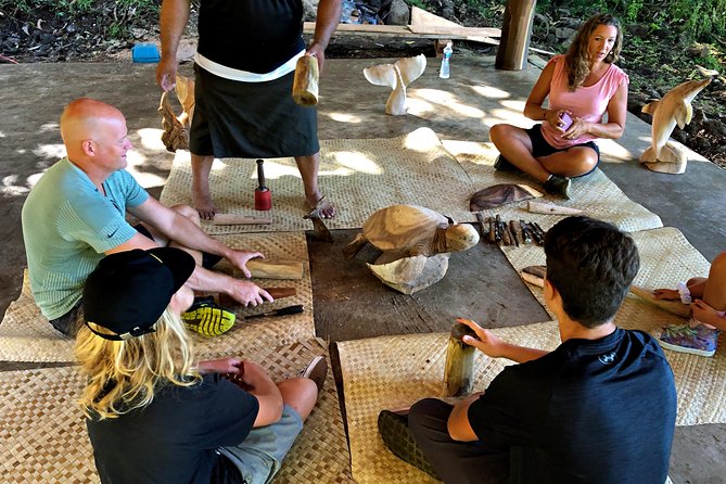 Holualoa 2-hour Polyesnian Tiki Carving Workshop  - Big Island of Hawaii - Carve Your Own Tiki