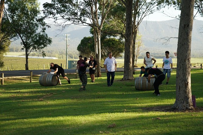 Hunter Valley Wine Barrel Rolling