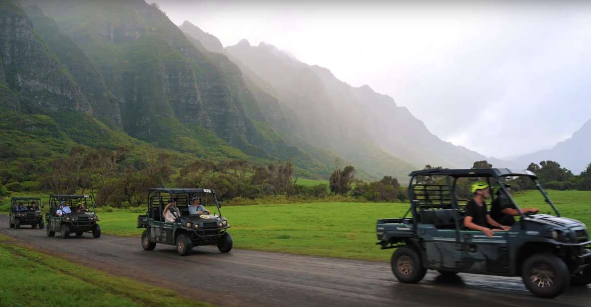 Kaneohe: Kualoa Ranch Guided UTV Tour