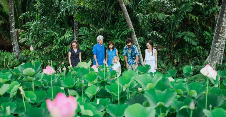 Kauai: Allerton Garden and Estate Tour With Sunset Dinner