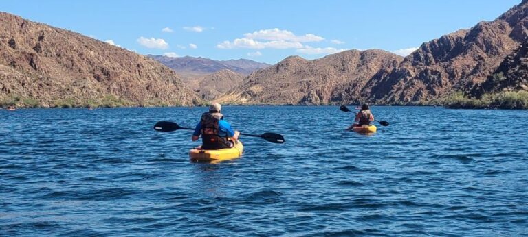 Kayak up Colorado River to Emerald Cave Half-Day Trip