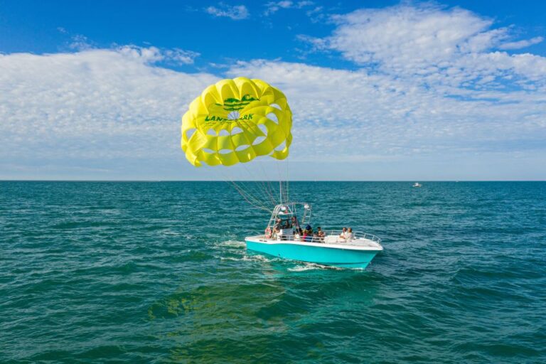 Key West: Private Parasailing Trip by Speedboat