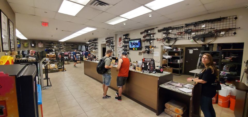 Las Vegas Firearms Shooting Beginner's Adventure - Booking