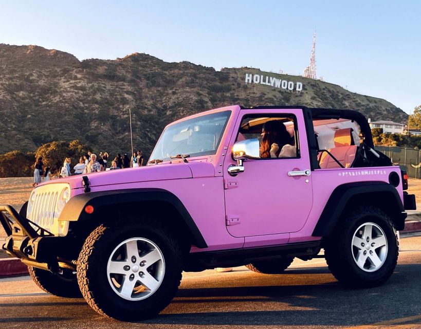 Los Angeles: Private Hollywood Sign Tour by Open Pink Jeep - Provider Information