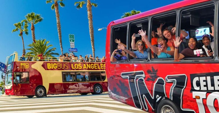 Los Angeles: TMZ Celebrity Tour & 1-Day Hop-on Hop-off Tour