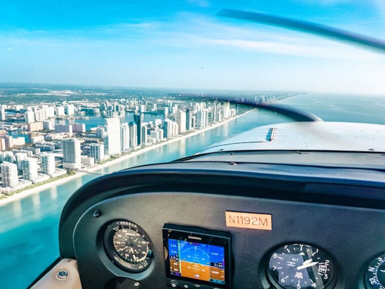 Miami Beach: Private Luxury Airplane Tour With Champagne