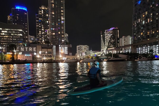 Miami City Lights Night SUP or Kayak