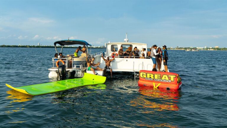 Miami: Day Boat Party With Jet Ski, Drinks, Music and Tubing