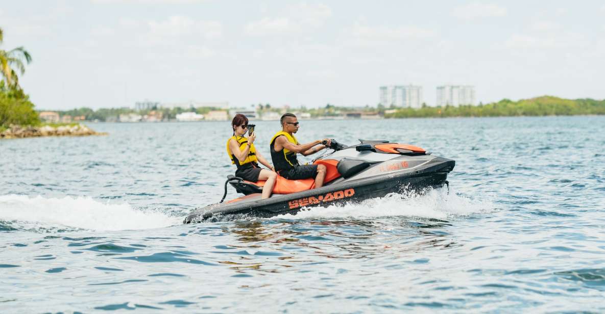 Miami: Jet Ski & Boat Ride on the Bay