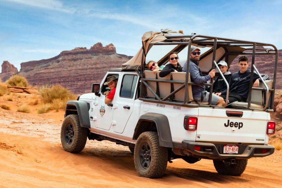 Moab Jeep Tour - Half Day Trip - Booking Information