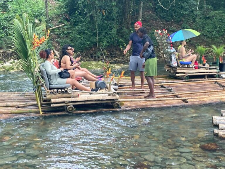 Montego Bay Bamboo River Rafting, Lunch, & Foot Massage