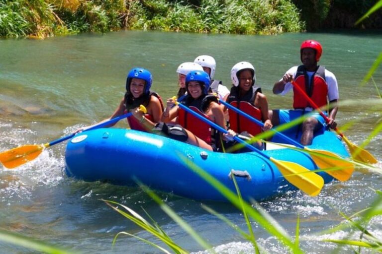Montego Bay: Dunns River Falls and River Rapids Adventure