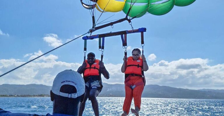 Montego Bay: Parasailing and Jet Ski Combo