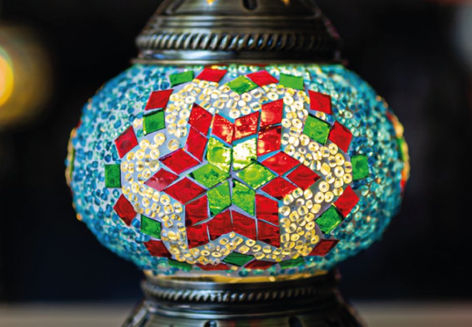 Mosaic Lamp Making Workshop in Tustin