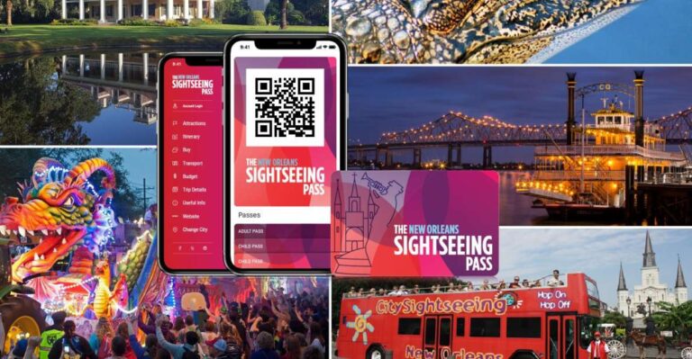 New Orleans: Sightseeing Flex Pass for 25+ Attractions