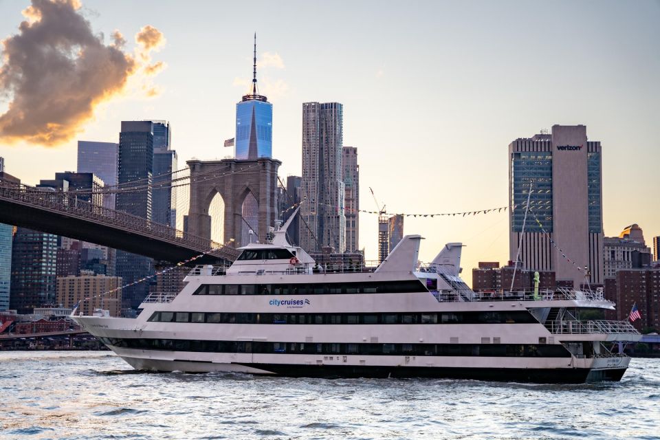 NYC: Christmas Eve Buffet Lunch or Dinner Harbor Cruise - Full Description