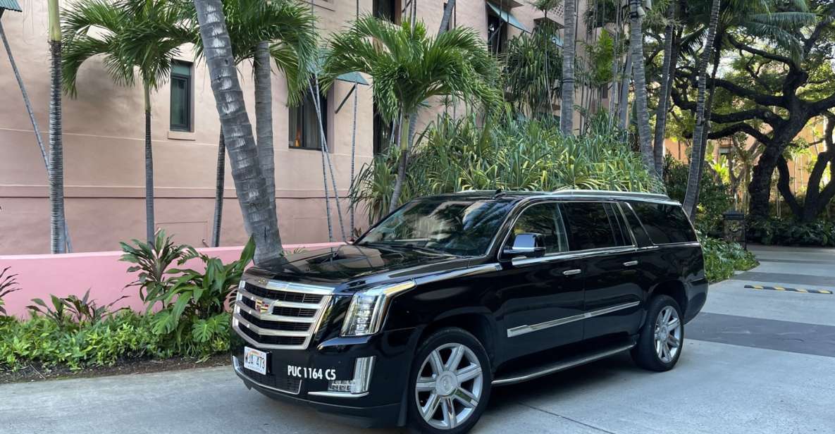 Oahu: Honolulu Airport Private by Escalade SUV - Booking Details and Convenience