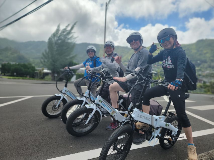 Oahu: Waikiki E-Bike Ride and Manoa Falls Hike - Full Description