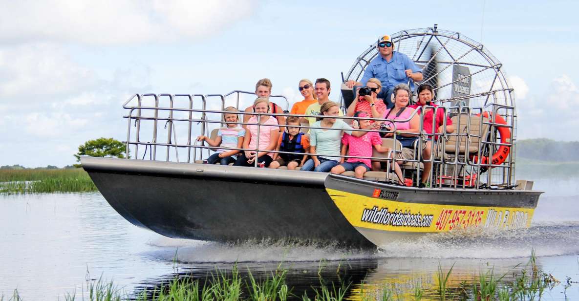 Orlando: Wild Florida Airboat Ride With Transport & Lunch - Experience Details