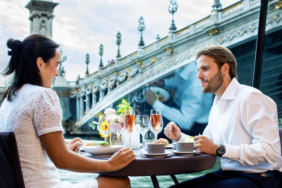 Paris: Dinner Cruise on the Seine River at 6:15 PM