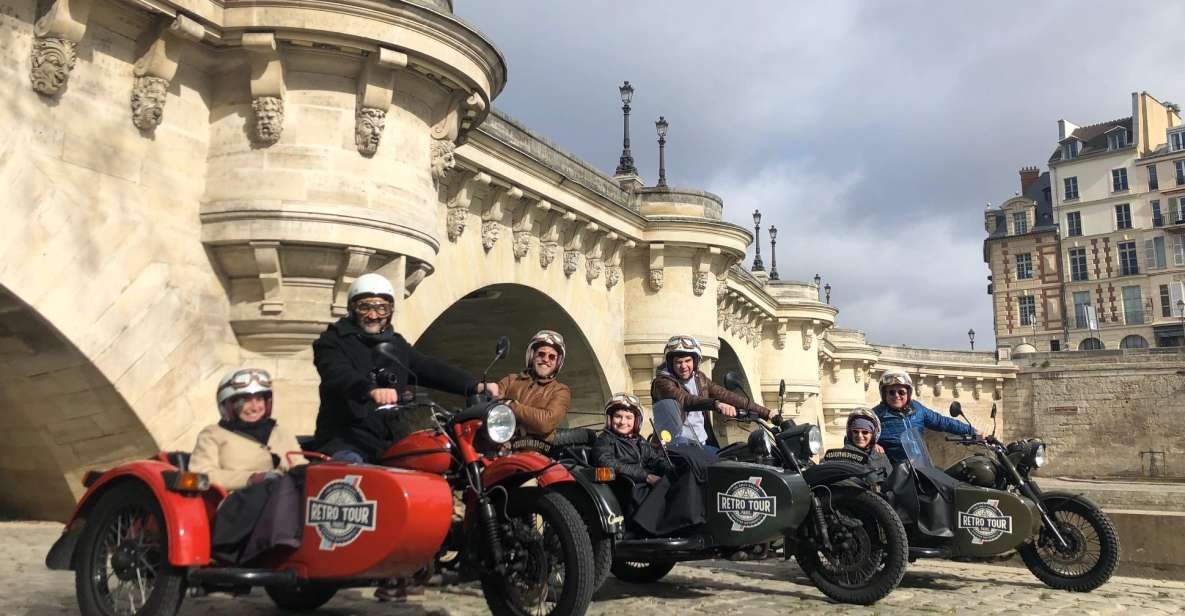 Paris & Versailles Private & Premium Bespoke Tour on Sidecar