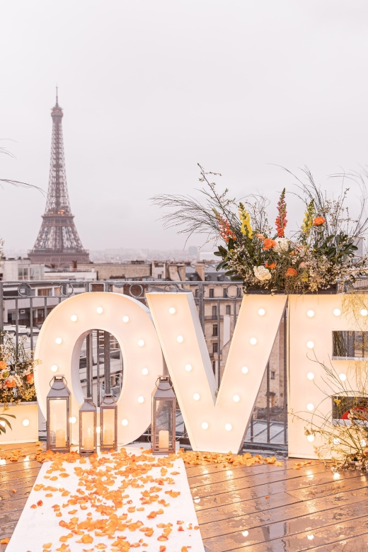 Private Rooftop/ Lgbtqia+ Proposal in Paris & Photographer