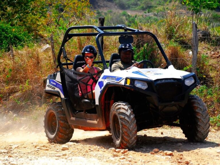 Punta Cana: 4WD Buggy Safari River Cave and Beach Tour