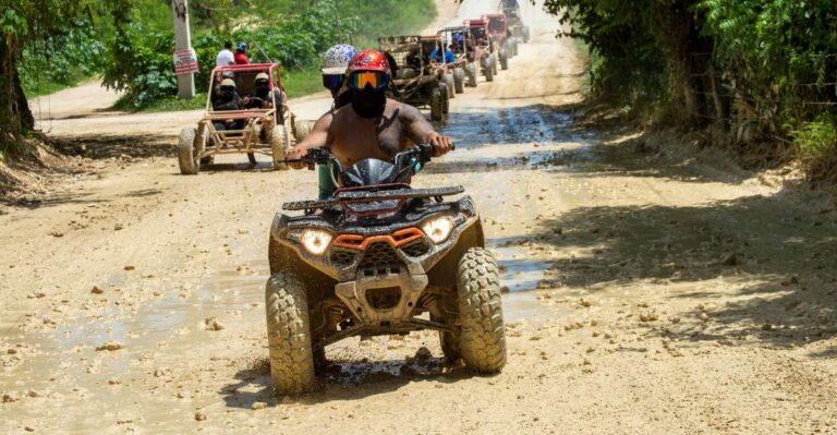 Punta Cana: ATV Tour With Underground Cave and Macao Beach