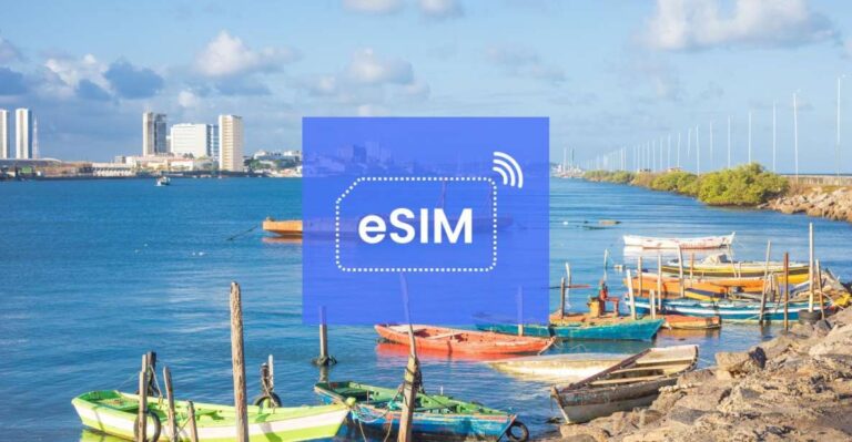 Recife: Brazil Esim Roaming Mobile Data Plan