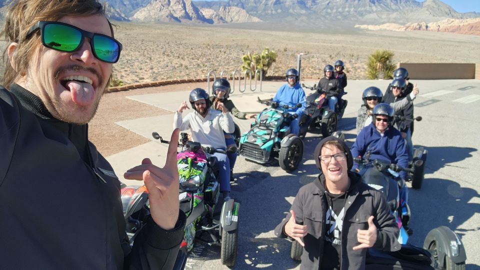 Red Rock Canyon: Self-Guided Trike Tour on a CanAm Ryker! - Booking Details