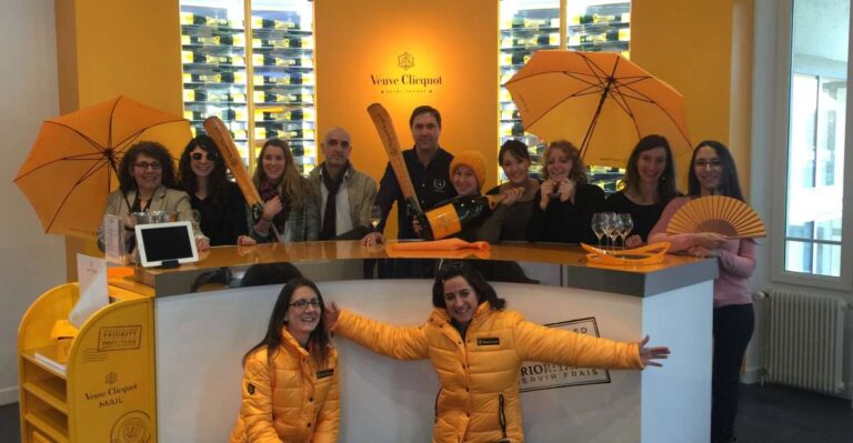 Reims/Epernay: Private Veuve Clicquot Champagne Tasting Tour