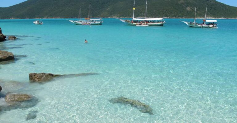Rio: Arraial Do Cabo Trip With Boat Tour With Lunch
