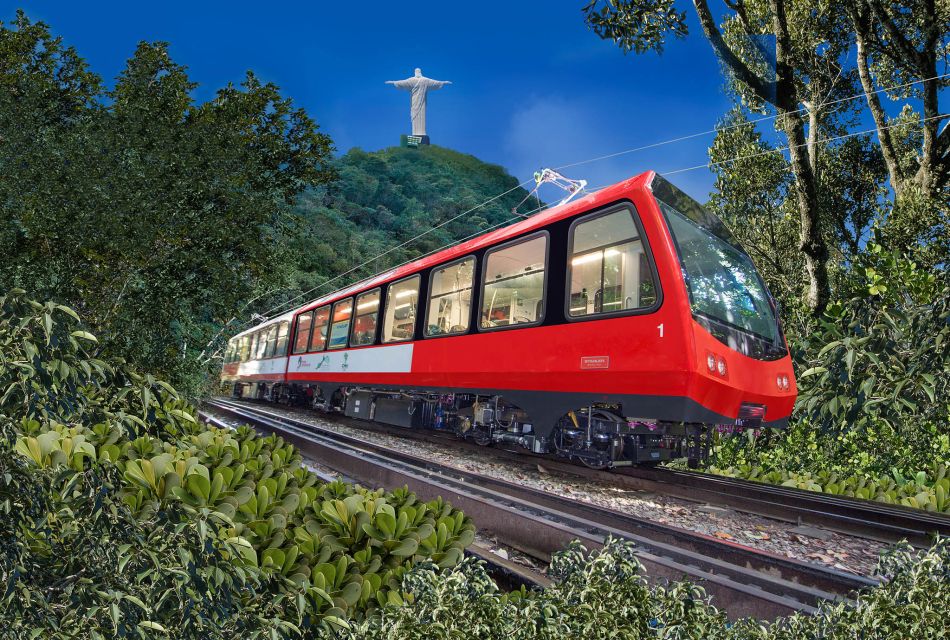 Rio Combo: Christ the Redeemer by Train and Sugarloaf