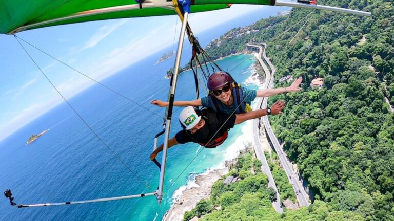 Rio De Janeiro: Hang Gliding or Paragliding Flight