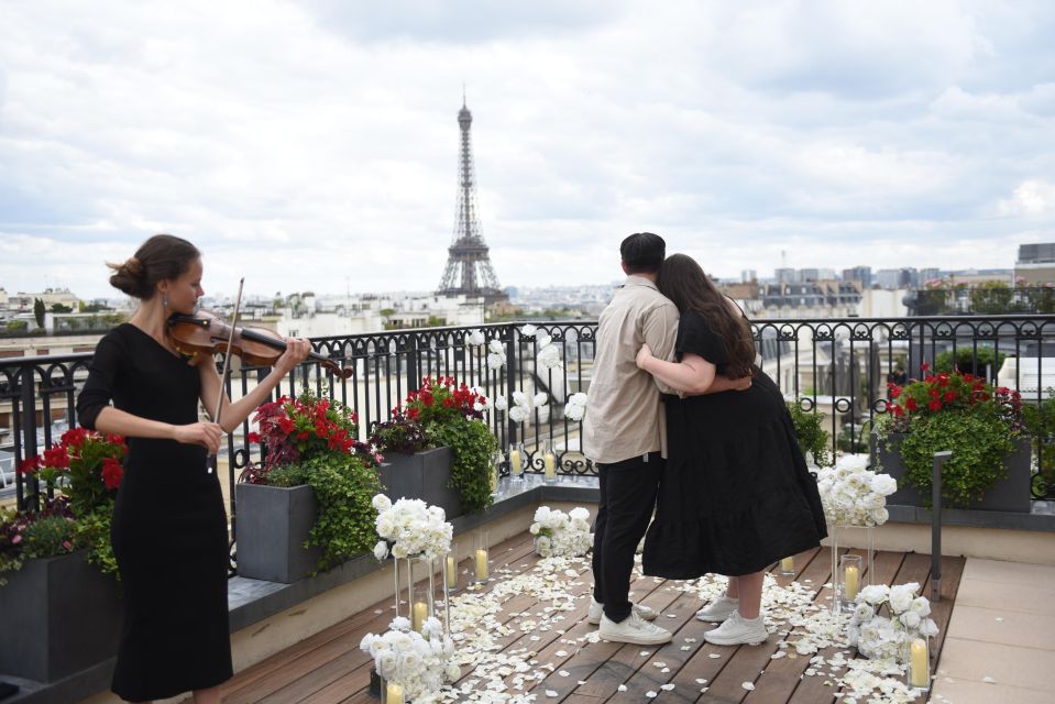 Romantic Proposal on an Eiffel View Palace Terrace - Location and Provider Details