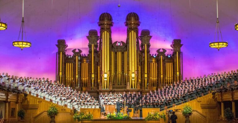 Salt Lake City: Guided City Tour and Mormon Tabernacle Choir