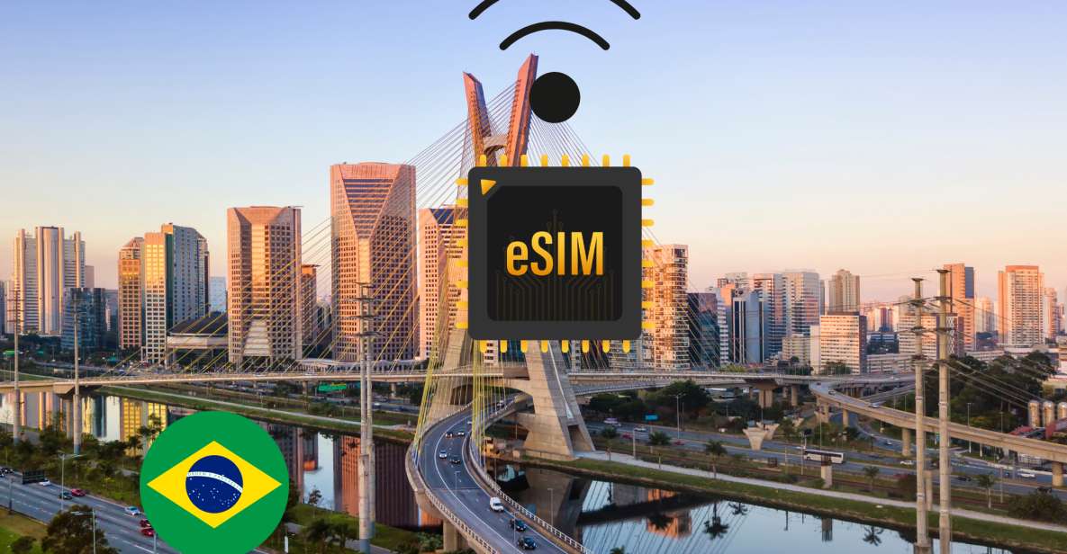 São Paulo: Esim Internet Data Plan for Brazil 4g/5g - Experience and Benefits