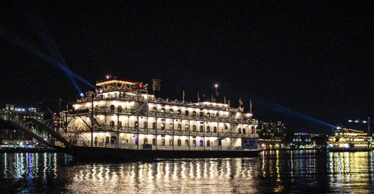 Savannah: Small Group Night Tour With River Cruise