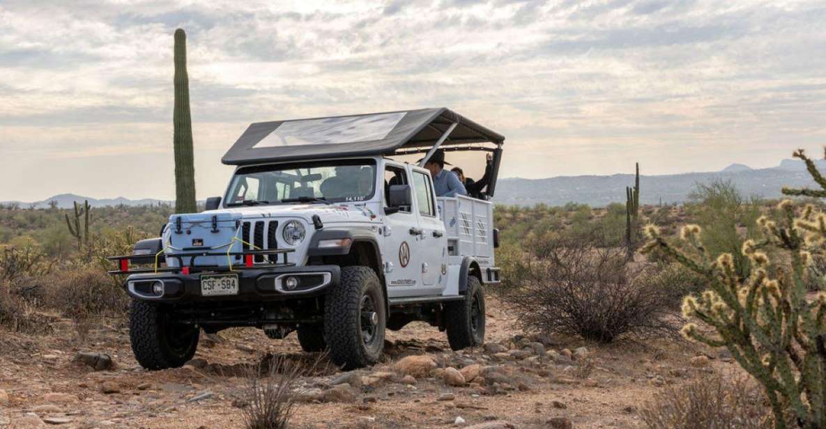 Scottsdale: Painted Sky Sunset Jeep Tour - Booking Details