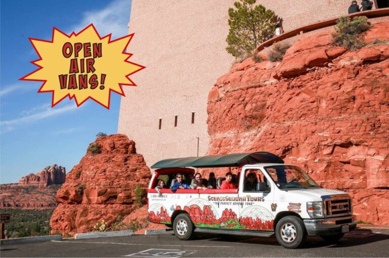 Sedona: Open-Air Van Tour With a Local Guide and 6 Stops