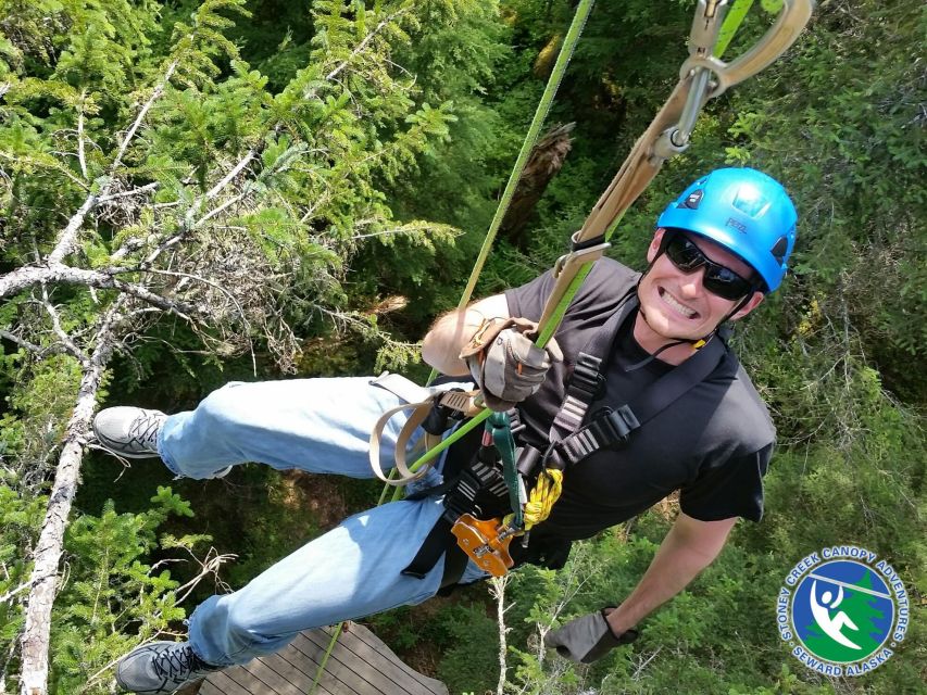 Seward: Stoney Creek Canopy Adventure - Reservation Details