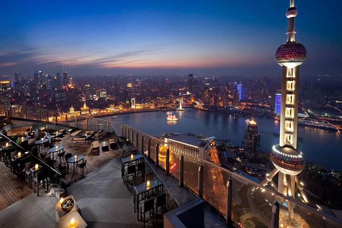 Shanghai Authentic Dinner and Night River Cruise With Rooftop Bar Hopping Option - Tour Highlights