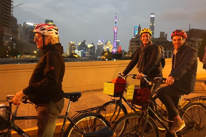 Shanghai Foodie Test & Nightlife Adventure Bike Tour