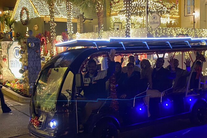 St. Augustine Night of Lights by Electric Cart - Electric Cart Experience